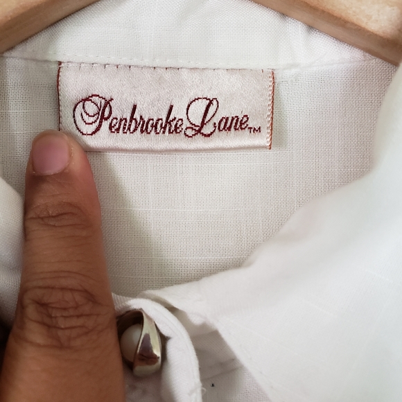 Vintage Penbrooke Lane button down L - Picture 4 of 4
